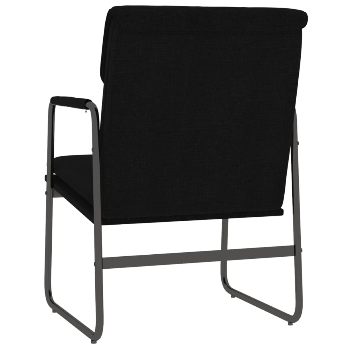 vidaXL Πολυθρόνα Μαύρο 55x64x80 εκ. Υφασμάτινη