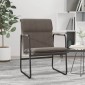 vidaXL Πολυθρόνα Taupe 55 x 64 x 80 εκ. Υφασμάτινη
