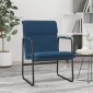 vidaXL Πολυθρόνα Μπλε 55x64x80 εκ. Υφασμάτινη