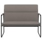 vidaXL Πάγκος Taupe 100 x 64 x 80 εκ. Υφασμάτινος