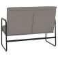 vidaXL Πάγκος Taupe 100 x 64 x 80 εκ. Υφασμάτινος