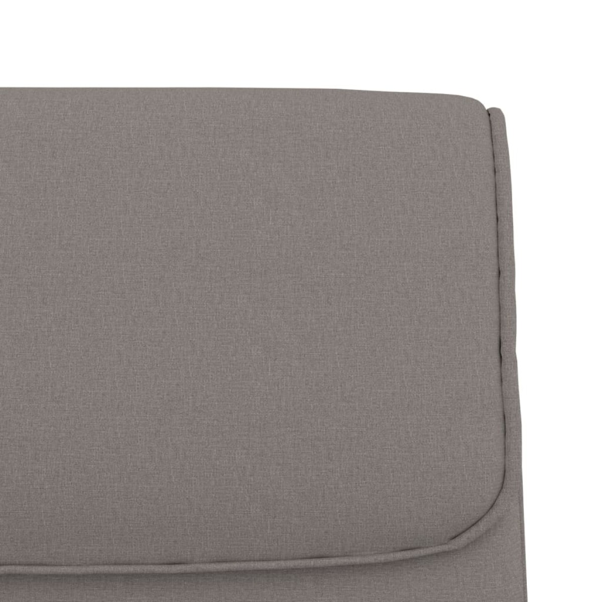 vidaXL Πάγκος Taupe 100 x 64 x 80 εκ. Υφασμάτινος