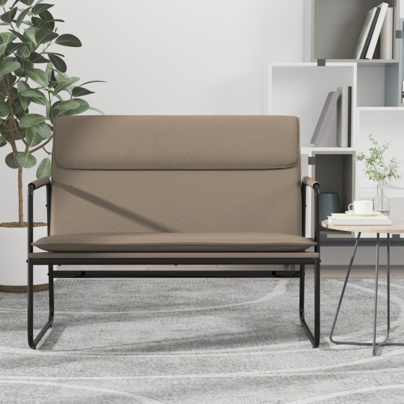 vidaXL Πάγκος Καπουτσίνο 100x64x80 εκ. από Συνθετικό Δέρμα