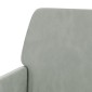 vidaXL Πολυθρόνα Ανοιχτό Γκρι 62 x 79x 79 εκ. Βελούδινη