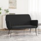 vidaXL Πάγκος Μαύρος 108x79x79 εκ. Βελούδινος