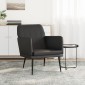 vidaXL Πολυθρόνα Μαύρη 61 x 78 x 80 εκ. από Συνθετικό Δέρμα