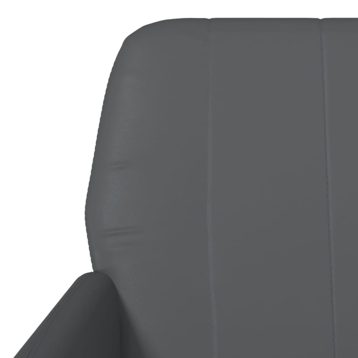 vidaXL Πολυθρόνα Γκρι 61 x 78 x 80 εκ. από Συνθετικό Δέρμα