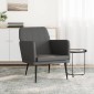 vidaXL Πολυθρόνα Γκρι 61 x 78 x 80 εκ. από Συνθετικό Δέρμα