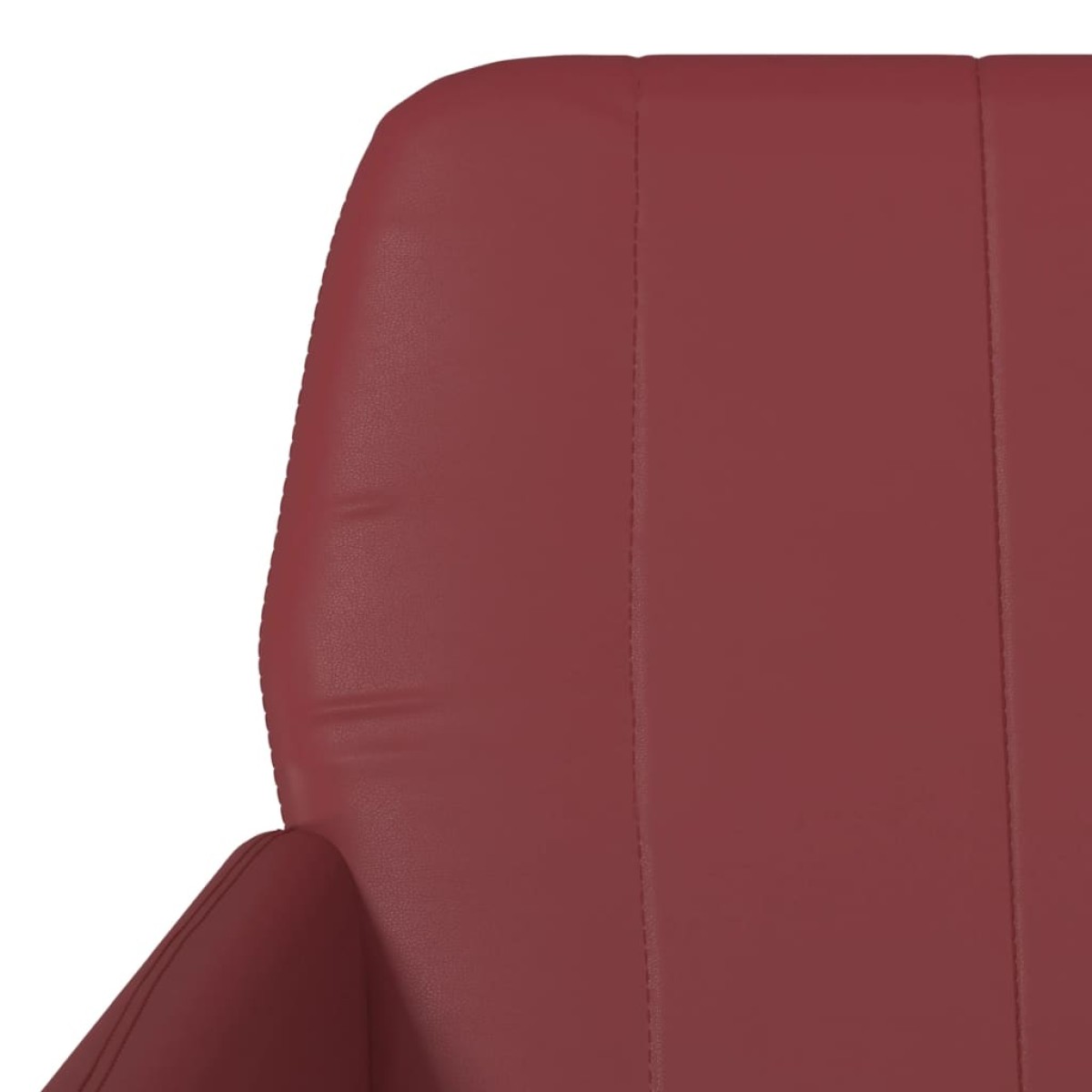 vidaXL Πολυθρόνα μπορντό 61 x 78 x 80 εκ. από Συνθετικό Δέρμα