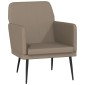 vidaXL Πολυθρόνα Cappuccino 61x78x80 εκ. από Συνθετικό Δέρμα