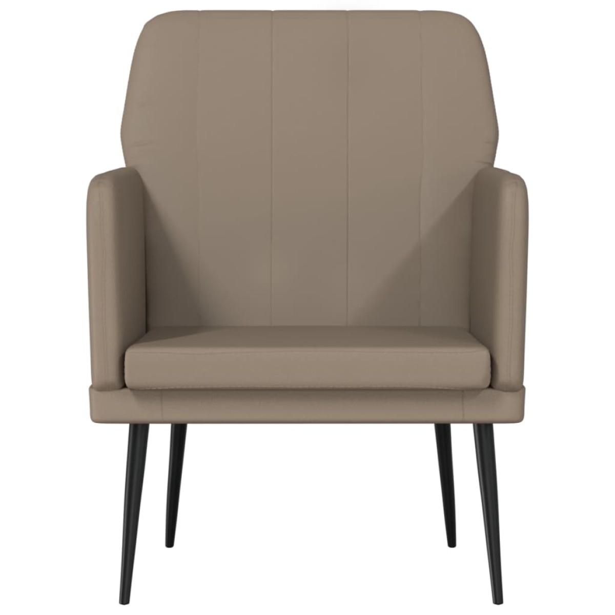 vidaXL Πολυθρόνα Cappuccino 61x78x80 εκ. από Συνθετικό Δέρμα