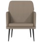 vidaXL Πολυθρόνα Cappuccino 61x78x80 εκ. από Συνθετικό Δέρμα