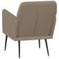 vidaXL Πολυθρόνα Cappuccino 61x78x80 εκ. από Συνθετικό Δέρμα