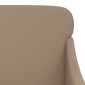 vidaXL Πολυθρόνα Cappuccino 63x76x80 εκ. από Συνθετικό Δέρμα
