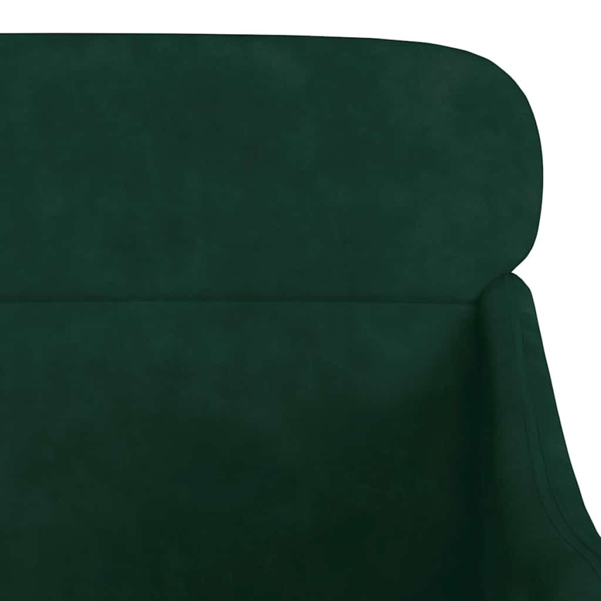 vidaXL Πολυθρόνα Σκούρο Πράσινο 63x76x80 εκ. Βελούδινη