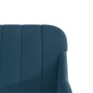 vidaXL Πολυθρόνα Μπλε 63 x 76x 80 εκ. Βελούδινη