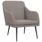 vidaXL Πολυθρόνα Taupe 63 x 76 x 80 εκ. Υφασμάτινη