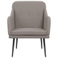 vidaXL Πολυθρόνα Taupe 63 x 76 x 80 εκ. Υφασμάτινη