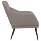 vidaXL Πολυθρόνα Taupe 63 x 76 x 80 εκ. Υφασμάτινη