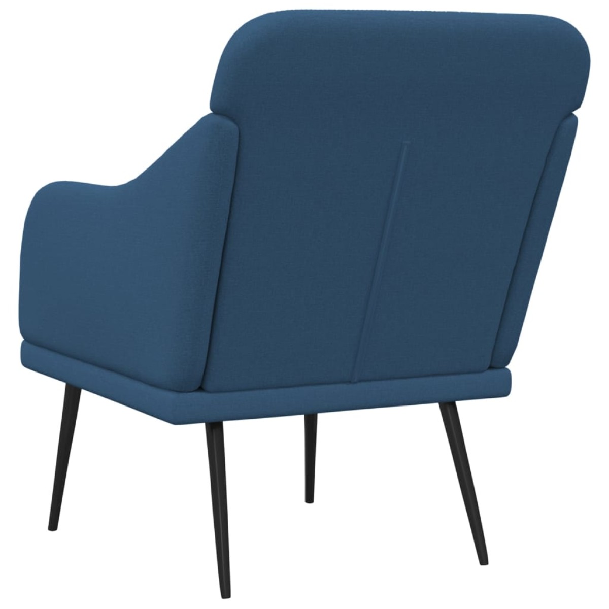 vidaXL Πολυθρόνα Μπλε 63 x 76 x 80 εκ. Υφασμάτινη