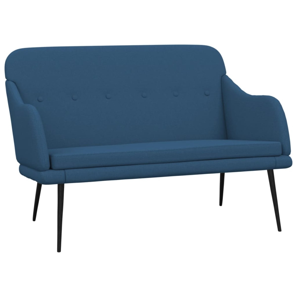 vidaXL Πάγκος Μπλε 110x76x80 εκ. Υφασμάτινος