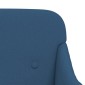vidaXL Πάγκος Μπλε 110x76x80 εκ. Υφασμάτινος