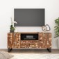 vidaXL Έπιπλο Τηλεόρασης 105x33,5x46 εκ Μασίφ Ανακυκλ. Ξύλο & Επ. Ξύλο
