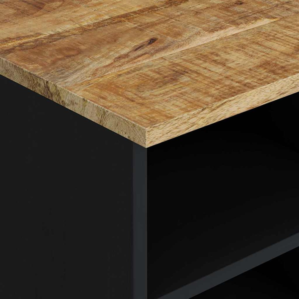 vidaXL Έπιπλο Τηλεόρασης 80x33x46 εκ. Μασίφ Ξύλο Μάνγκο & Επεξ. Ξύλο
