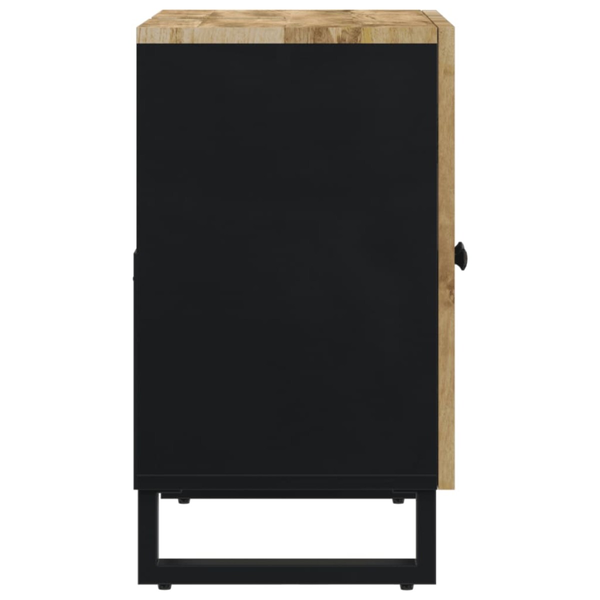 vidaXL Έπιπλο Νιπτήρα 62 x 33 x 58 εκ. Μασίφ Ξύλο Μάνγκο & Επεξ. Ξύλο