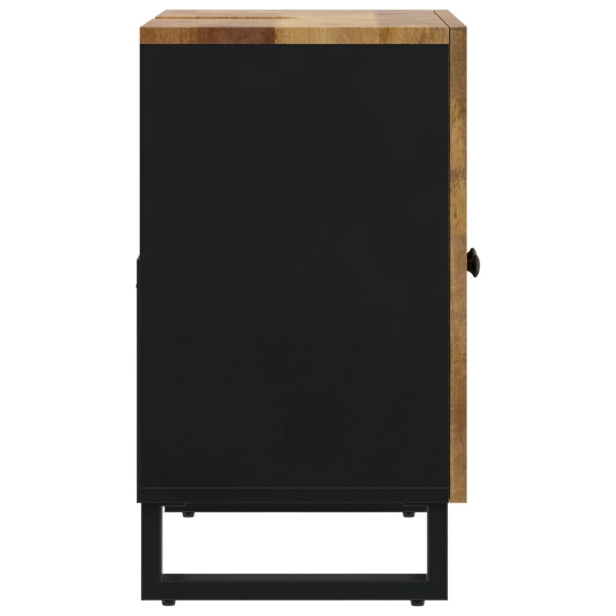 vidaXL Έπιπλο Νιπτήρα 62 x 33 x 58 εκ. Μασίφ Ξύλο Μάνγκο & Επεξ. Ξύλο
