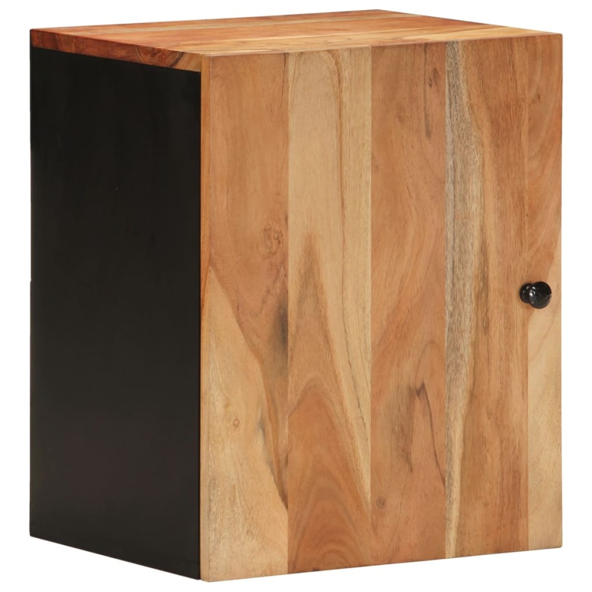 vidaXL Ντουλάπι Μπάνιου Επιτοίχιο 38x33x48 εκ. από Μασίφ Ξύλο Ακακίας