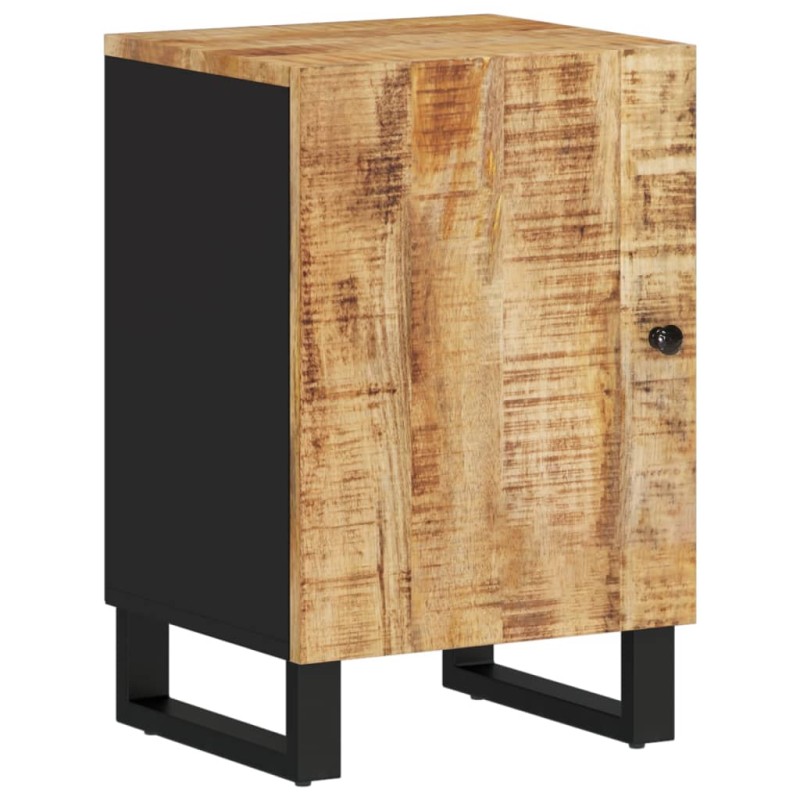 vidaXL Ντουλάπι Μπάνιου 38 x 33 x 58 εκ. από Μασίφ Ξύλο Μάνγκο