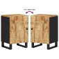 vidaXL Ντουλάπι Μπάνιου 38 x 33 x 58 εκ. από Μασίφ Ξύλο Μάνγκο