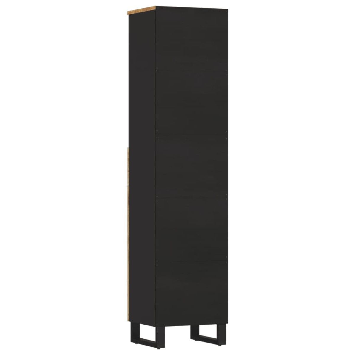 vidaXL Ντουλάπι Μπάνιου 38 x 33 x 160 εκ. από Μασίφ Ξύλο Μάνγκο