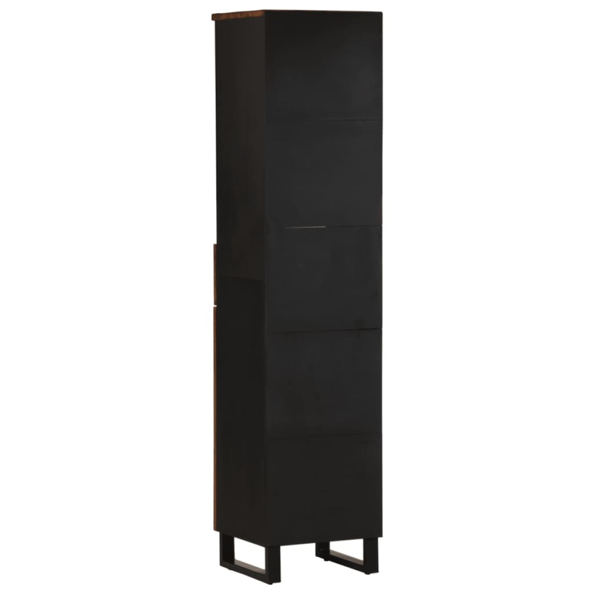 vidaXL Ντουλάπι Μπάνιου 38 x 33 x 160 εκ. από Μασίφ Ανακυκλωμένο Ξύλο