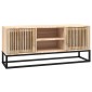 vidaXL Έπιπλο Τηλεόρασης 105 x 30 x 45 εκ. Επεξεργασμένο Ξύλο/Σίδερο