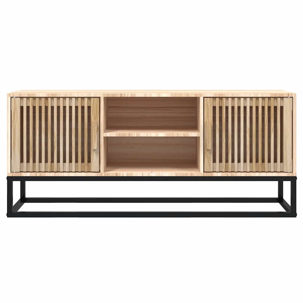 vidaXL Έπιπλο Τηλεόρασης 105 x 30 x 45 εκ. Επεξεργασμένο Ξύλο/Σίδερο