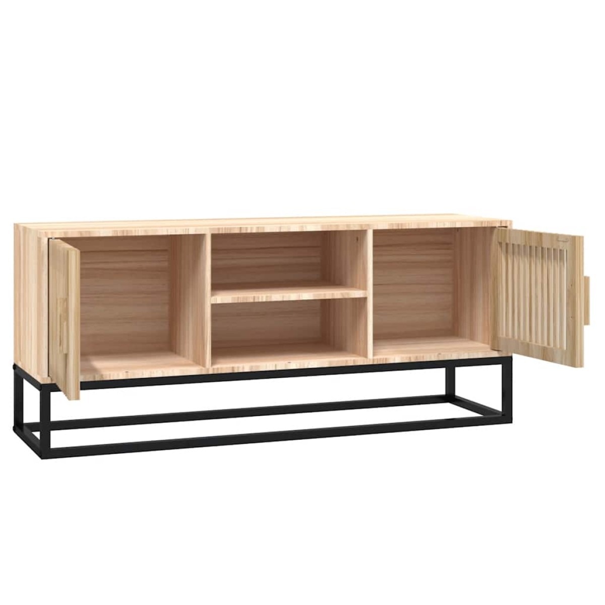 vidaXL Έπιπλο Τηλεόρασης 105 x 30 x 45 εκ. Επεξεργασμένο Ξύλο/Σίδερο
