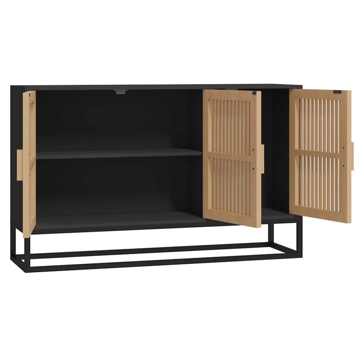 vidaXL Μπουφές Μαύρος 105 x 30 x 65 εκ. από Επεξεργασμένο Ξύλο