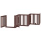 vidaXL Διαχωριστικό Σκύλων/Πόρτα Πτυσσόμενο 6 Πάνελ 300εκ. Ξύλο Λεύκας