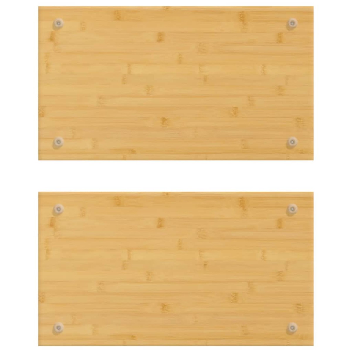 vidaXL Καλύμματα Εστιών Κουζίνας 2 Τεμ. 50 x 28 x 1,5 εκ. από Μπαμπού