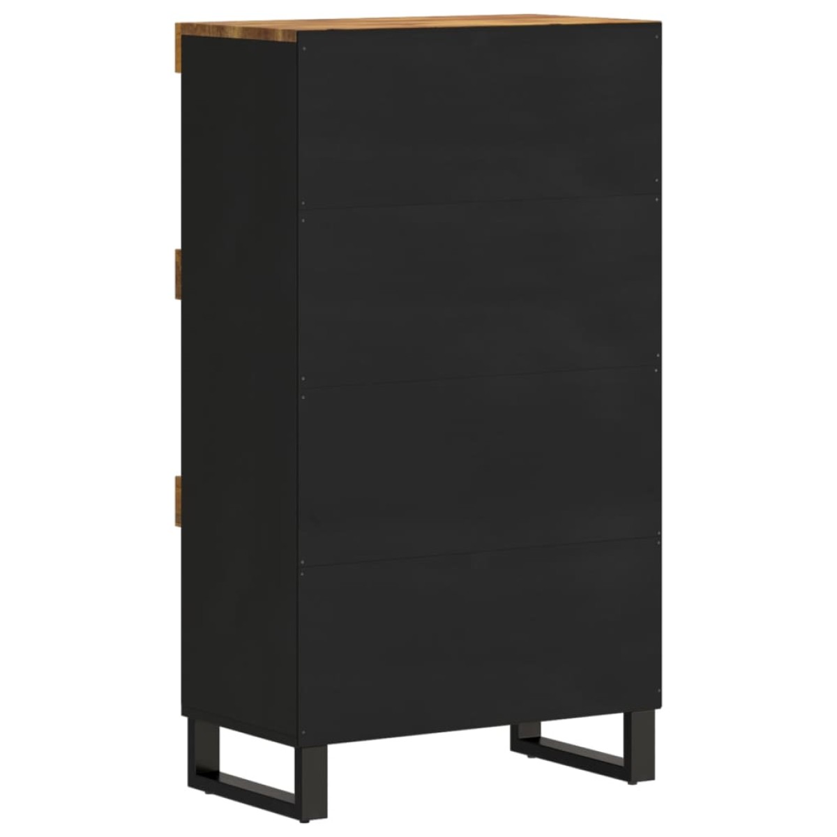 vidaXL Βοηθητικό Ντουλάπι 60 x 33 x 107 εκ. από Μασίφ Ξύλο Μάνγκο