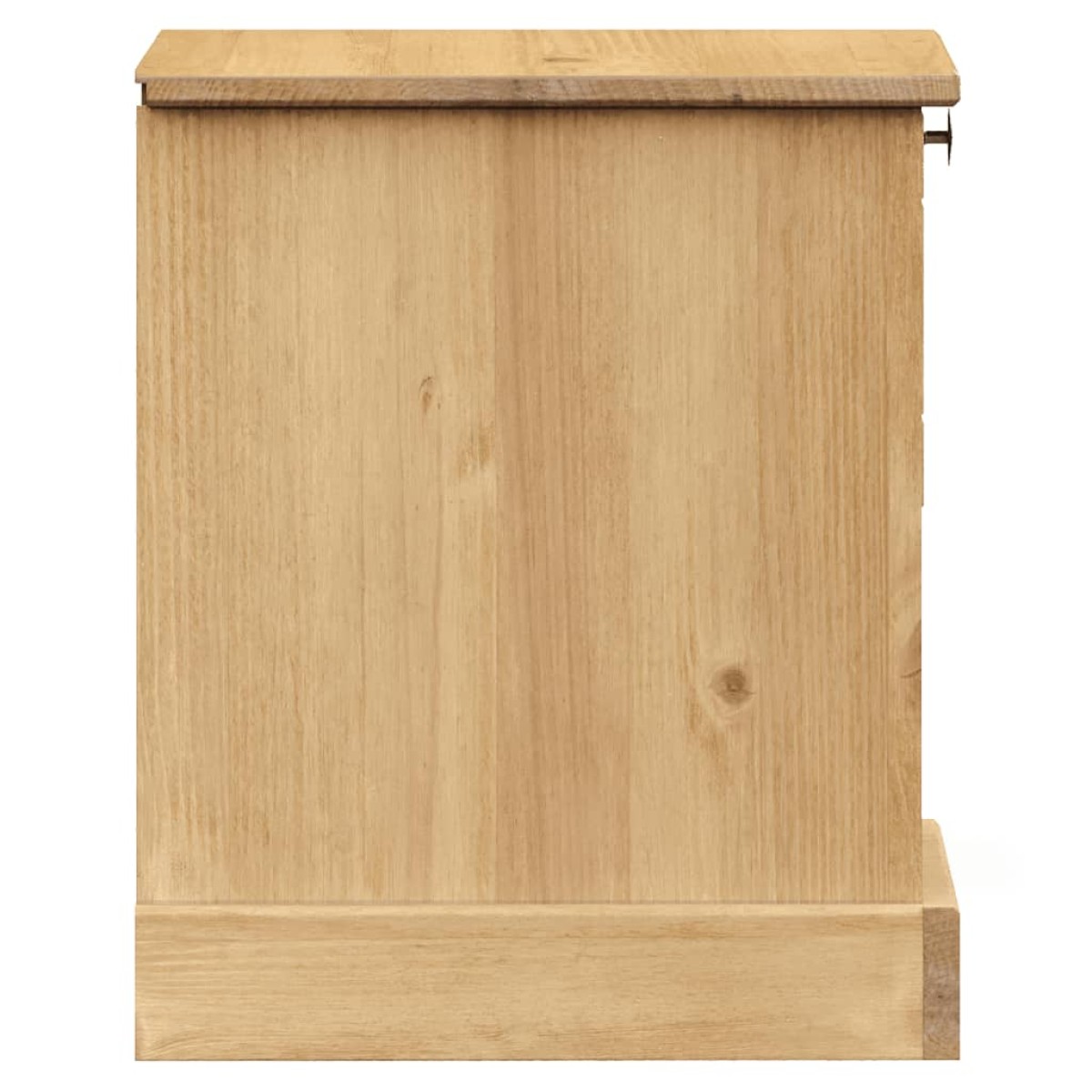 vidaXL Κομοδίνο VIGO 42 x 35 x 40 εκ. από Μασίφ Ξύλο Πεύκου