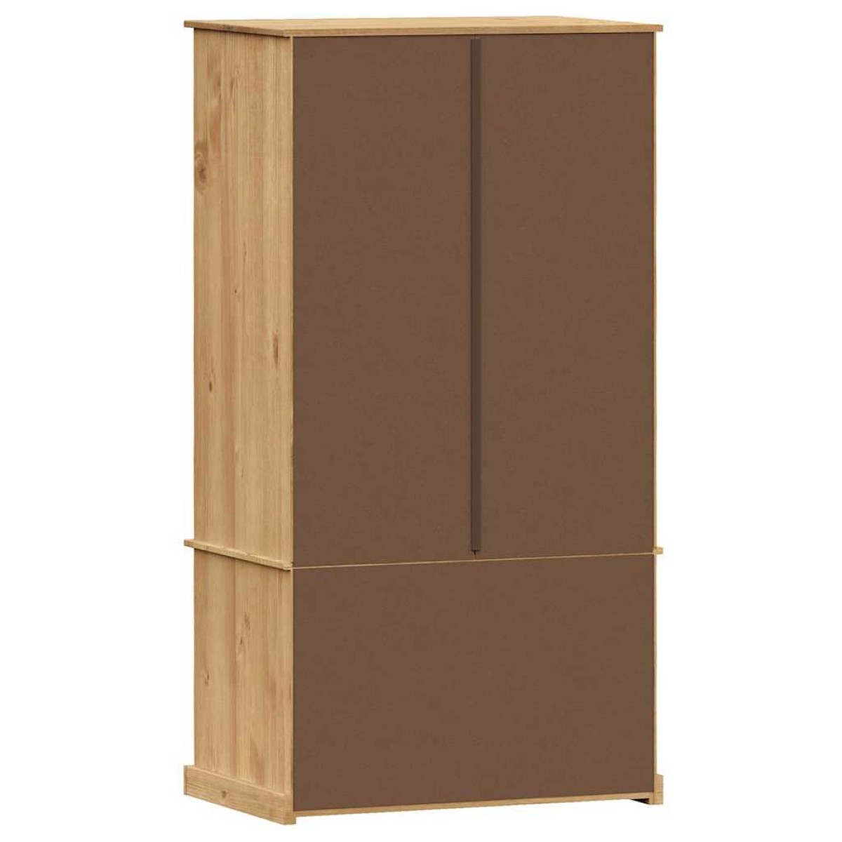 vidaXL Ντουλάπα VIGO 90 x 55 x 176 εκ. από Μασίφ Ξύλο Πεύκου
