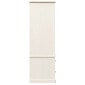 vidaXL Ντουλάπα VIGO Λευκή 90 x 55 x 176 εκ. από Μασίφ Ξύλο Πεύκου