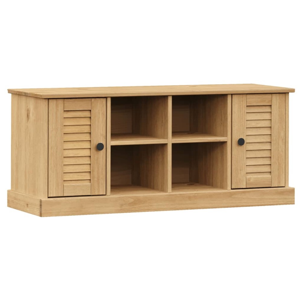 vidaXL Παπουτσοθήκη VIGO 106 x 35 x 45 εκ. από Μασίφ Ξύλο Πεύκου