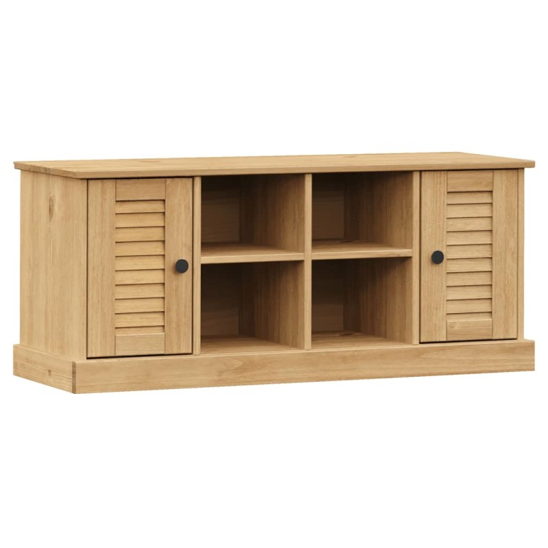 vidaXL Παπουτσοθήκη VIGO 106 x 35 x 45 εκ. από Μασίφ Ξύλο Πεύκου