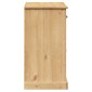 vidaXL Μπουφές με Συρτάρια VIGO 113 x 40 x 75 εκ. Μασίφ Ξύλο Πεύκο