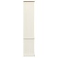 vidaXL Βιτρίνα VIGO Λευκή 85 x 35 x 170 εκ. από Μασίφ Ξύλο Πεύκου