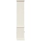 vidaXL Βιβλιοθήκη VIGO Λευκή 85 x 35 x 170 εκ. από Μασίφ Ξύλο Πεύκου